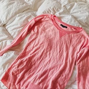 American Eagle pink sweater